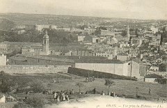 X ORAN 1908 VUE PRISE DU PLATEAU